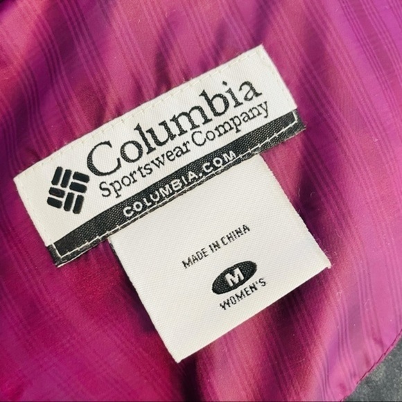 Columbia Down Filled Hooded Faux Fur Winter Jacket - Picture 12 of 14